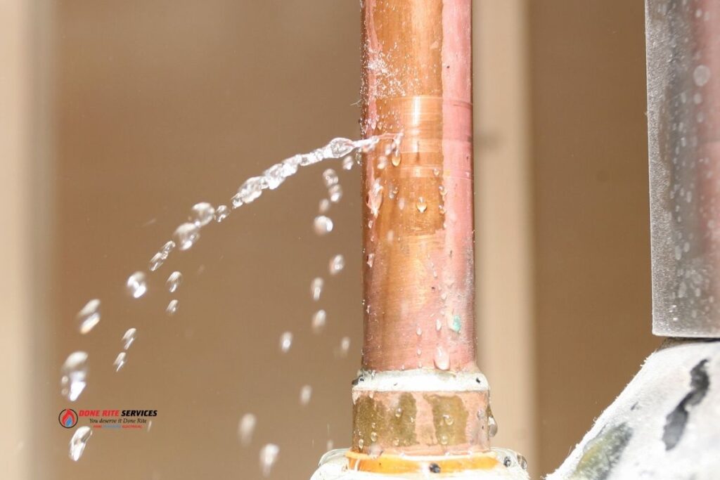 What To Do if a Pipe Bursts - Done Rite Services