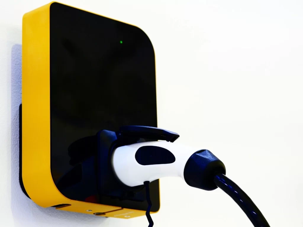 Image of a home EV charger