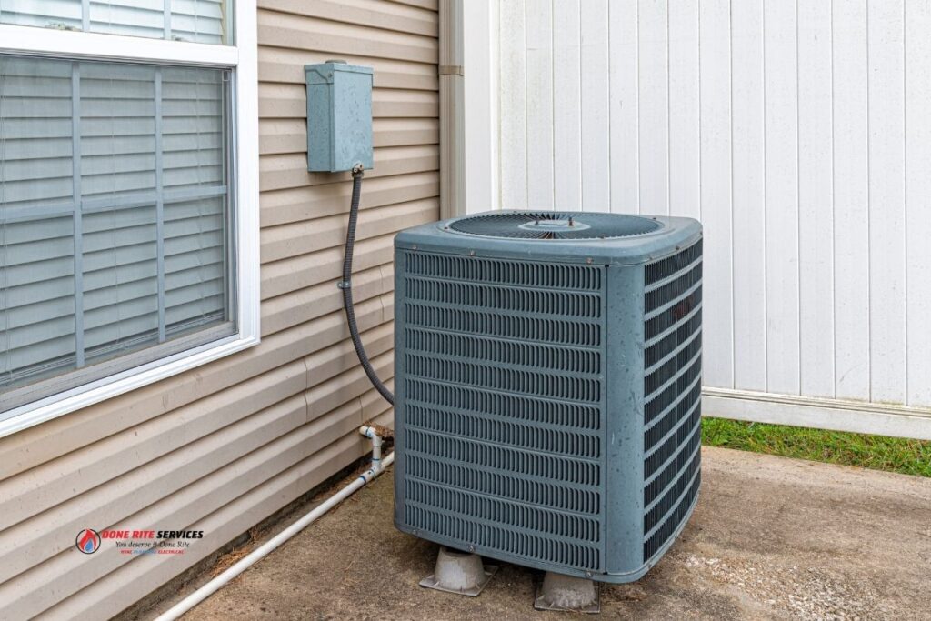 Shaded Location for AC - Done Rite Services